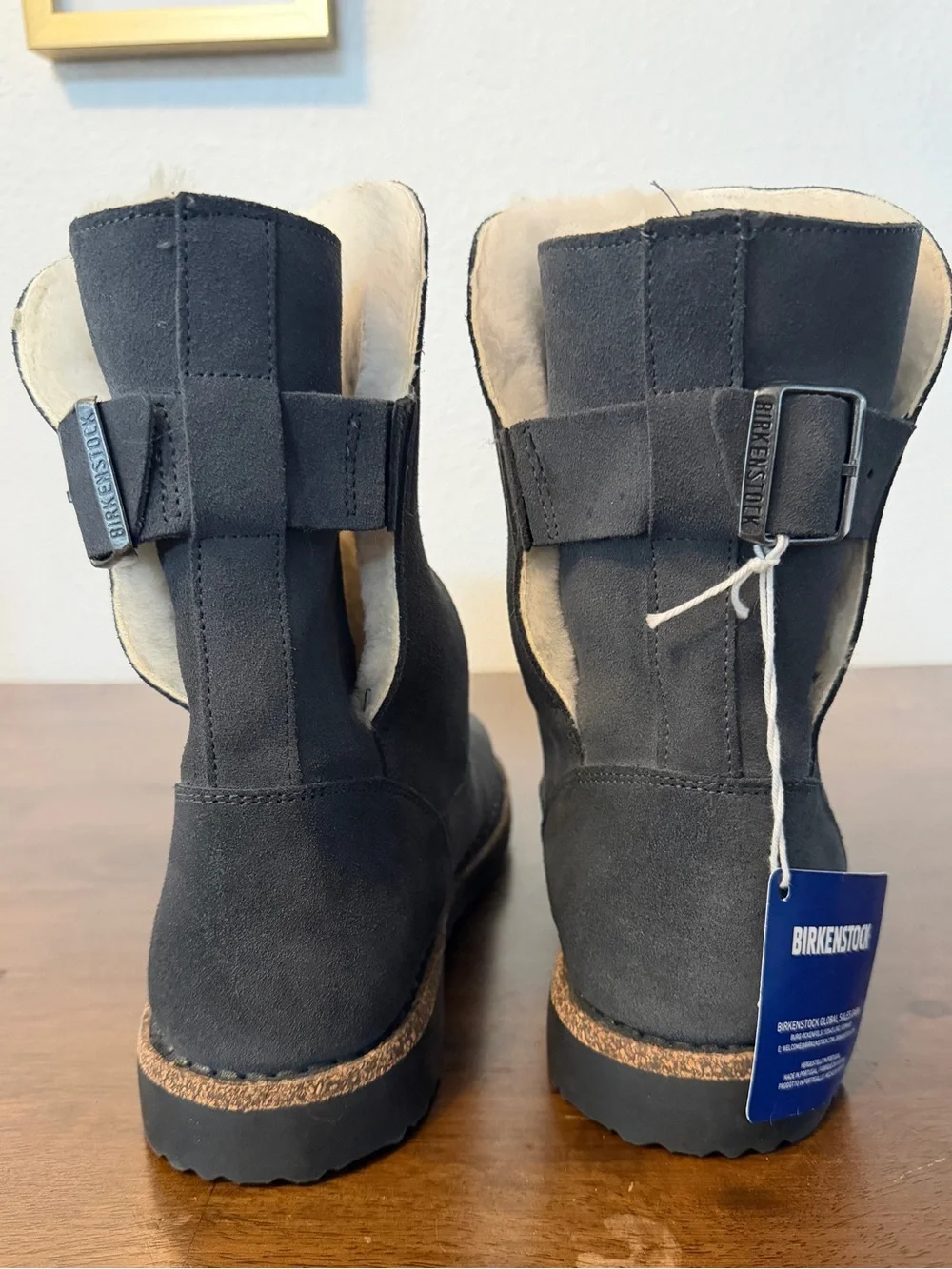 Birkenstock comfortable gray